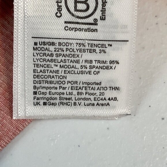 Athleta Ethereal‎ Brushed Funnel Neck Women's Size Small Pink Tencel Stretch - Picture 5 of 10